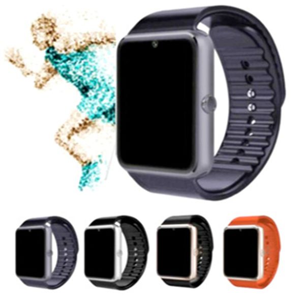 

wholesale gt08 smart watches wristband for android sim intelligent record sleep status sport smartwatch men woman kids pk u8 a1 dz09