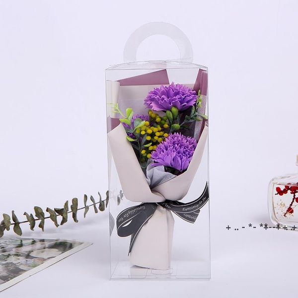

decorative bouquet mothers day gift roses soap flowers carnation bunch decoration accessories artificial flower home decor rra12591