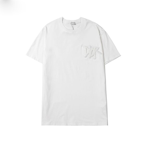 

2020sssummer men's t-shirt fashion dog print cotton tee black men's women's short sleeve s-2xl, White;black