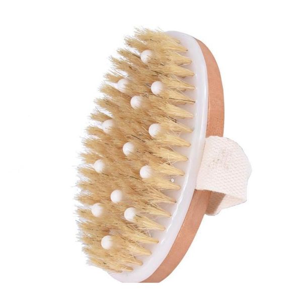 

ppr soft bead bristles shower brush dry skin body brush with natural boar bristles, which can remove dead skin, bod jllbrh lajiaoyard