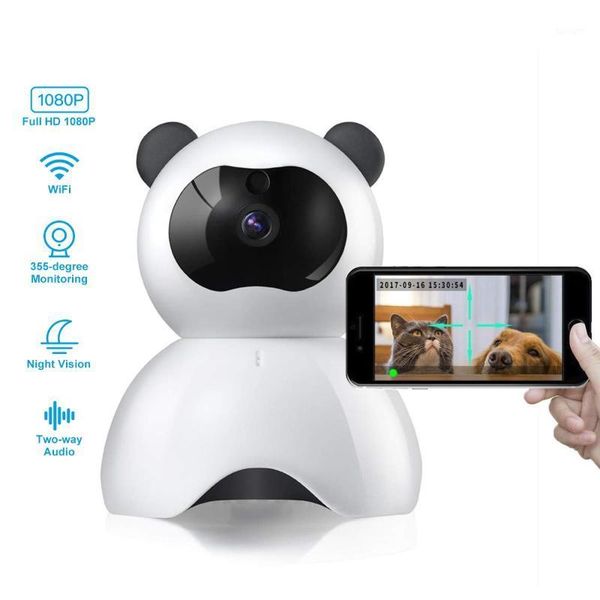

1080p smart camera ip webcam camcorder 360 panoramic home angle wifi wireless night vision motion detection enhanced camcorder1