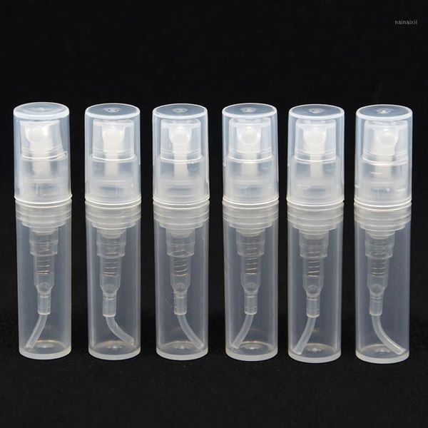 

10pcs 2ml portable mini perfume bottle plastic empty sample bottle cosmetics bottled toner spray nebulizer1