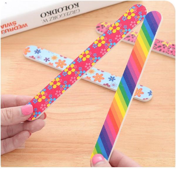 

1 pcs nail sanding sponge mini acrylic nail file before applying nail polish pedicure and manicure convinient t qylcky