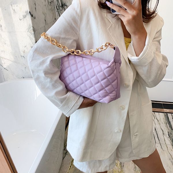 

hbp women leather bag 2020 new candy color chain shoulder bag chain strap crossbody