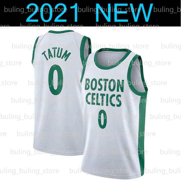 

boston celtics 2021 new jayson 0 tatum jerseys kemba 8 walker larry 33 bird marcus 36 smart gordon 20 hayward jaylen 7 brown, Black;red