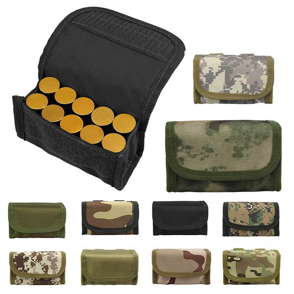 Outdoor Camouflage Bag Pack Magazine Mag Pouch Cartucce Holder Munizioni Carrier Shell Ricarica Tactical Molle Ammo Shell NO17-005