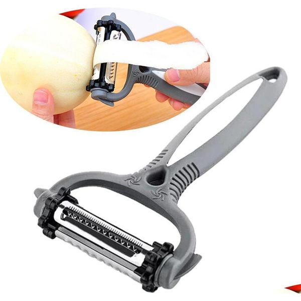 

multifunctional 360 degree rotary potato peeler vegetable cutter fruit melon planer grater kitchen gadget 3 jllsdw jjxh