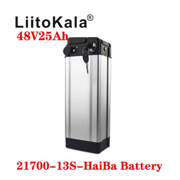 

liitokala haiba 48v 25ah bottom discharge electric bike bicycle 48v 21700 lithium battery haiba ebike battery 15a bms