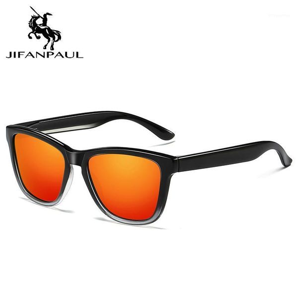 

jifanpaul new polarized sunglasses sun glasses men goggles uv400 fishing eyewear men metal sunglasses driving square style1, White;black