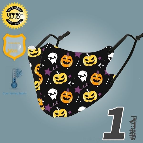 

washable nhudl party cosplay with filter joker digital printing mask halloween skull protection cotton masks fy