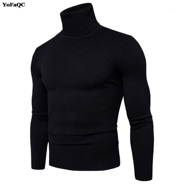 

2017 brand winter mens sweaters and pullovers men turtle neck sweater male outerwear jumper knitted turtleneck sweaters -xxl1, White;black