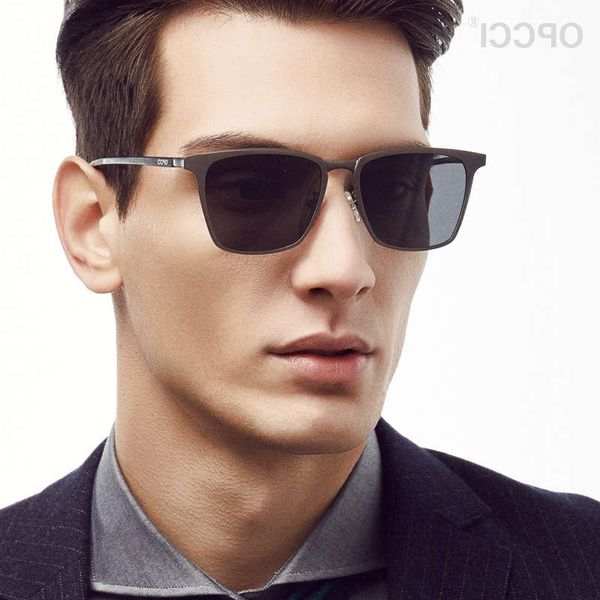 

1d4e2020 новые поляризационные мужские tide солнцезащитные очки специальный анти ультрафиолетовый вождение миопии glassesvip1, Black