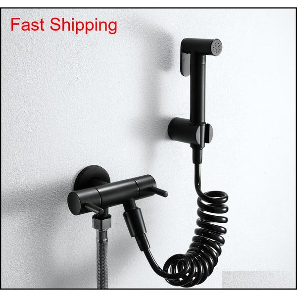

black brass handheld bidet spray cleaning sprayer toilet bidet faucet shower spray with pvc hose shower ho jllspw outbag2007