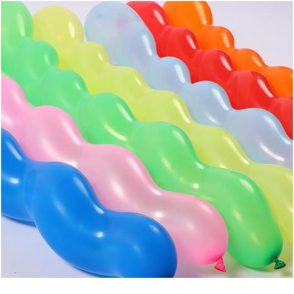 

50pcs/bag giant balloons with pump rubber helium spiral latex balloons wedding birthday party decoration long bal bbyjvy