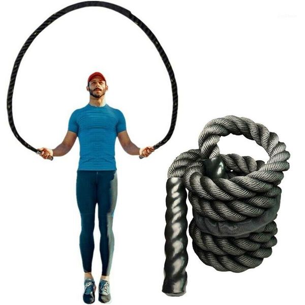 

jump ropes heavy weight rope fitness crossfit weighted battle skipping power training improve strength muscle for sturdy man1