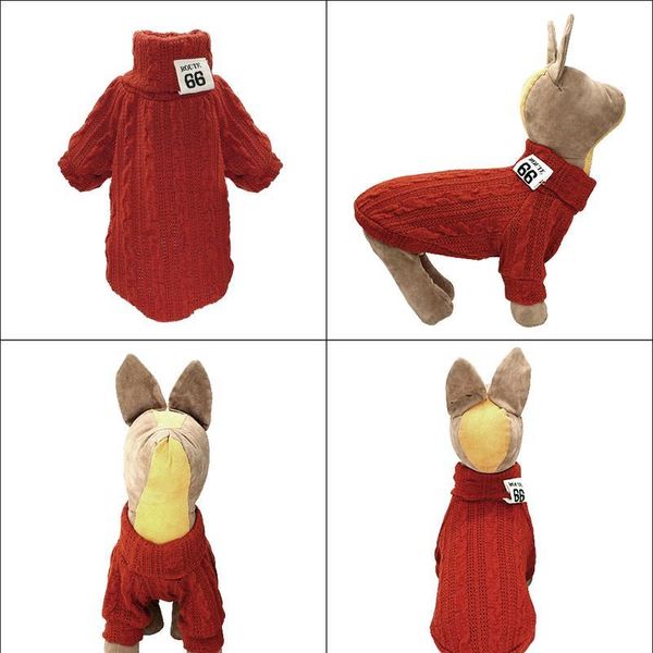 

puppy dog knit sweater pet cat warm winter classic sweaters knitted turtleneck small dogs kitten cats soft knitwear appa sqcprx