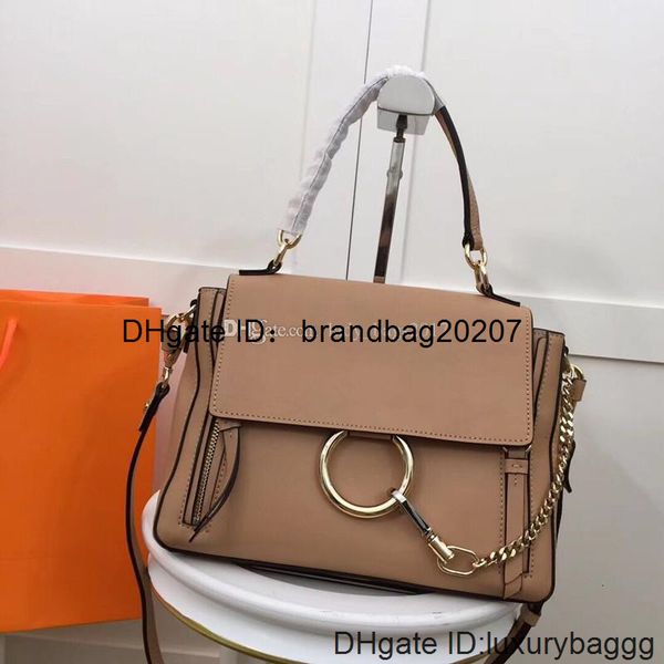 

luxury lady suede handbag circle ring shoulder bags women flap chain crossbody bag designer handbags messenger purse, Black;red