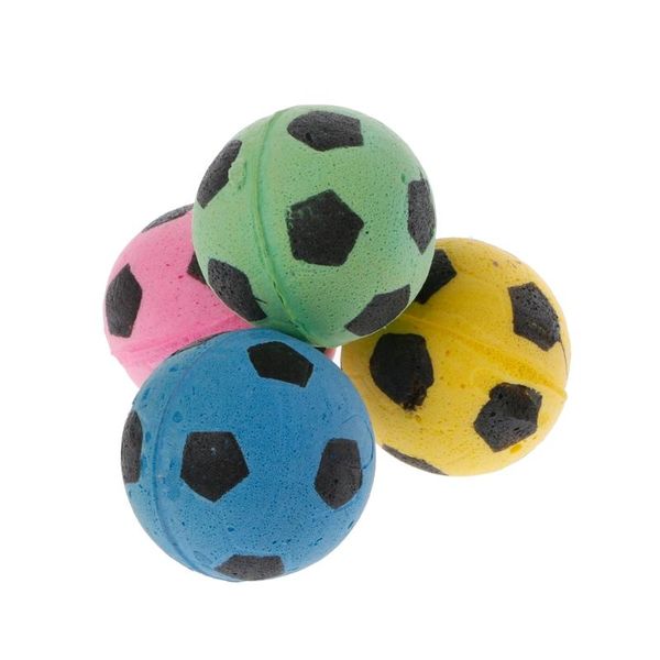 

cat toys 20pcs non-noise eva ball soft foam soccer play balls for scratching toy 95