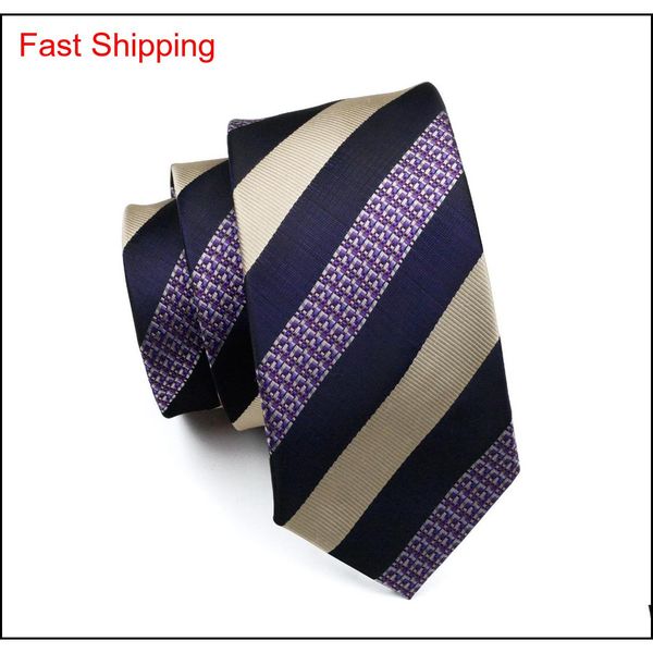 

silk purple stripe tie hankerchief cufflinks set jacquard woven mens necktie set business work formal meeti qylmwu bde_home, Black;blue