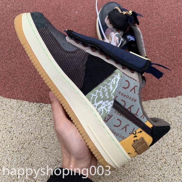 

new travis scotts shoes cactus jack multicolor men and women fashion trend running shoes canvas men's sports shoes size 36-45