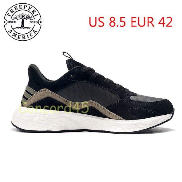

treeperi runner v2 soft sole running shoes black olive us 8.5 eur 42 for men trainers
