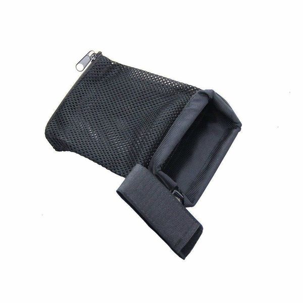 

outdoor tactical nylon shell collector net bag brass catcher mesh pocket with zippered bottom for quick unload 1 n6wfo