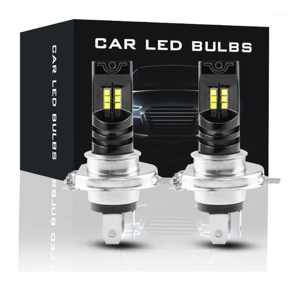 

2pcs h4 led headlight bulb beam kit canbus 55w 15000lm led canbus 6000k car light headlamp ip68 conversion globes headlight bulb1