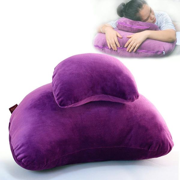 

pillow 1pcs fashion 45x30x23cm breathable comfort nap artifact office lay sleeping students hold