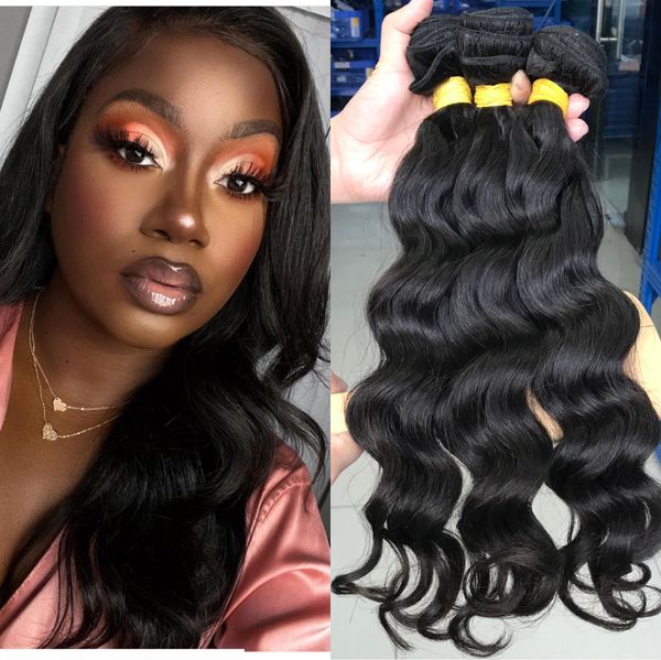 

wholesale brazilian virgin hair peruvian human hair weave weaves bundles natural wave 3 bundles indian for weaves extensions, Black;brown