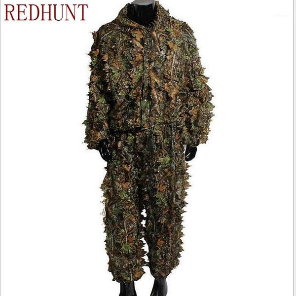 

hunting sets arrivals 3d bionic ghillie suits camouflage clothing jacket and pants clothes1, Camo