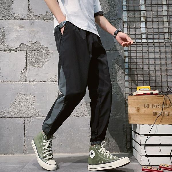 

men's pants jogging leggings black comfortable harem summer casual street wear loose fashion sports