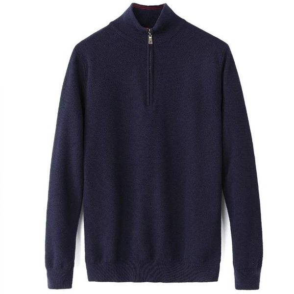 

mens designer winter sweater men o-neck casual knit jumpers zip sweaters mens long pullovers famous brand youth autumn winter sweater, White;black