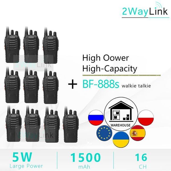 

walkie talkie 2pcs 4pcs 10pcs baofeng bf-888s mini 888s 5w 400-470mhz uhf usb charger bf888s bf h777 two way radio1