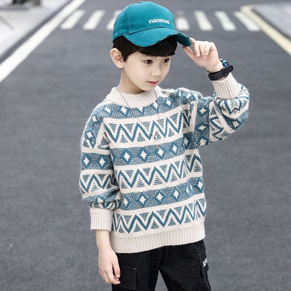 

boys' children's new winter pullover wear sweater ur99, Blue