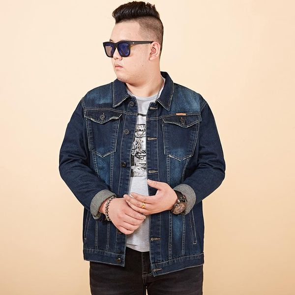 

men's jackets 2021 denim mens cotton plus size 6xl 7xl 8xl fashion moto biker outerwear jaqueta masculina coats, Black;brown