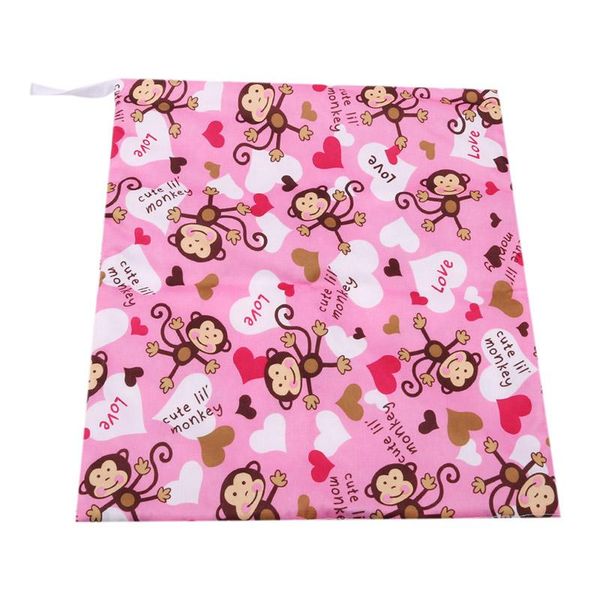 

1 шт. многоразовая водонепроницаемая мода печатает мокрый сухой подгузник мешок на молнии ткань моллюсков монтажные мешки на молнии на молни