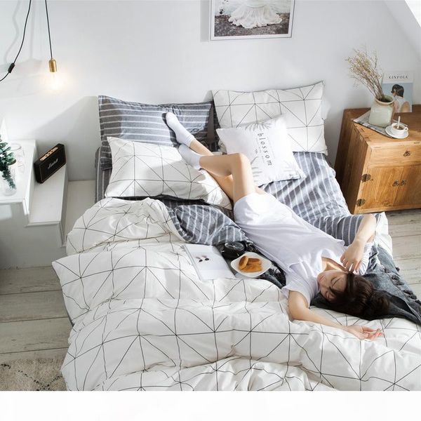 

selling cotton n bedding bedding suit striped plaid geometric pattern animal plant for family l dormitory