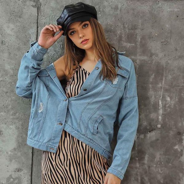 

womens denim long sleeve button bomber jacket casual coat outwear selling fashion casual denim jacket y9031, Black;brown