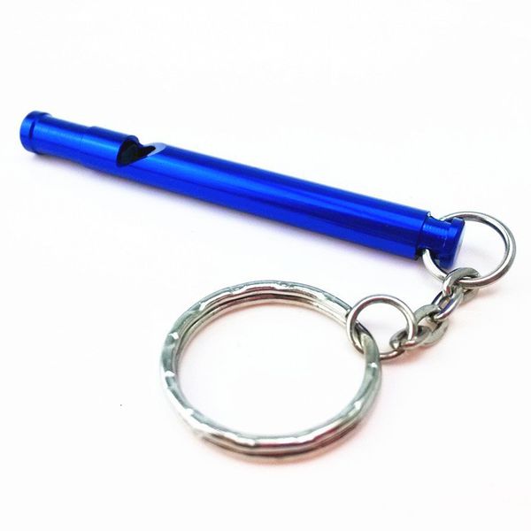 

dogs wholesale training mini for aluminum with whistle keychain key ring ing