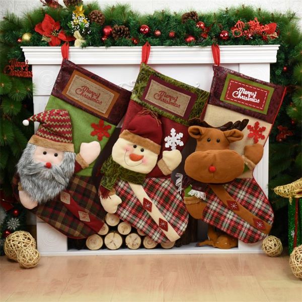 

christmas decorations big size 73cm stockings candy gift bag merry year decoration bags adornos de navidad1