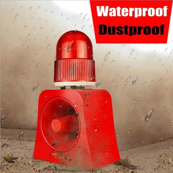 

box cameras microwave sensor alarm sf-500a warning signal outdoor audible and visual annunciator for safety prompt 12v 24v 220v1