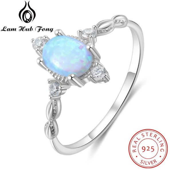

cluster rings women 925 sterling silver opal female finger cubic zircon engagement wedding jewelry gifts for girls, Golden;silver