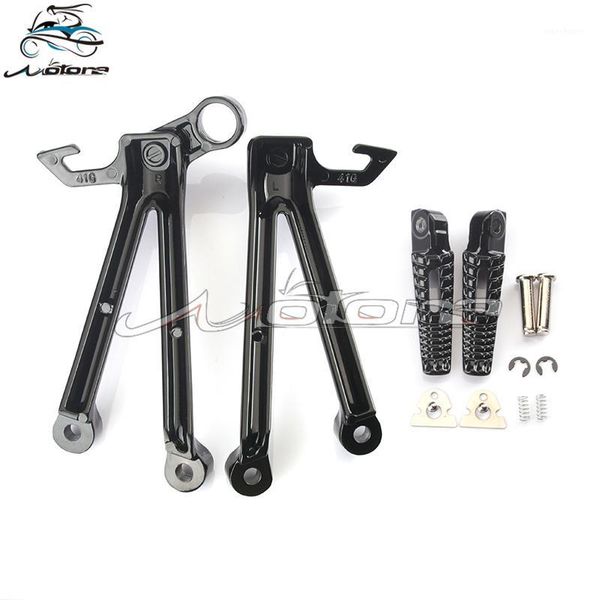 

rear footpegs foot pegs footrest pedals bracket for gsxr1000 gsxr 1000 gsx1000r k5 2005-2006 2005 2006 05-06 051