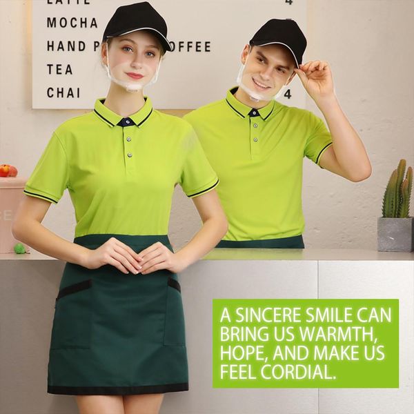 

mask catering food hygiene пластиковая кухня ресторан spit saliva шеф-повар кухонные инструменты jlltfw, Black