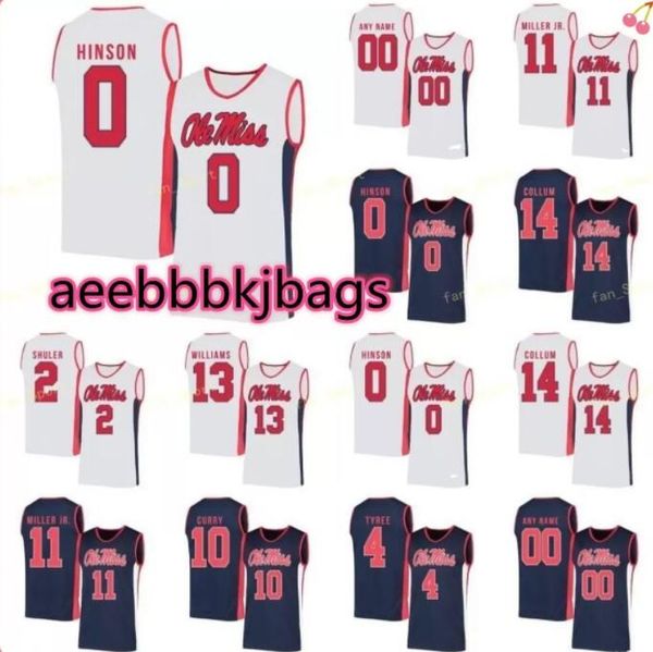 

ncaa college ole miss rebels basketball jersey 33 john mcbride 34 conner mckay 4 breein tyree 5 kj buffen 3 terence davis custom stitched 36, Black
