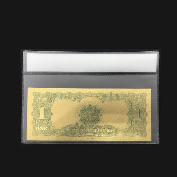 

wishonor american gold banknote 1899 year one dollar gold plated world paper money with coa frame for gifts jllxuo ly_bags