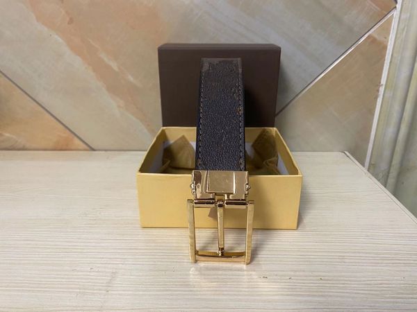 

belts 2021 tie fashion business casual style belt width 3.4cm mens womens beltsmen designers size 105cm-125cm t230203, Black;brown