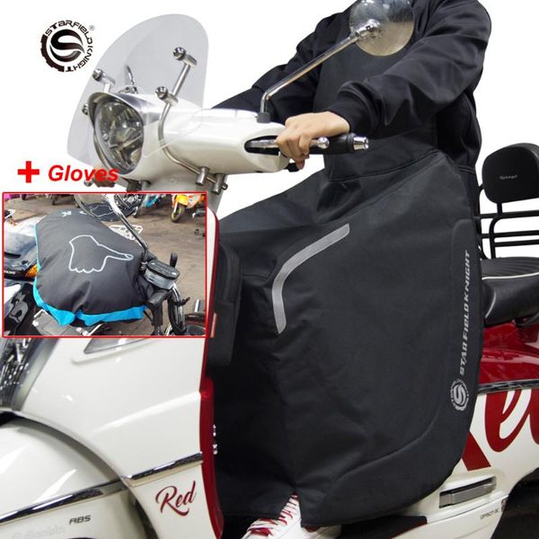 

motorcycle armor scooter leg cover knee blanket warmer soft plush waterproof winter quilt for with handle sleeves