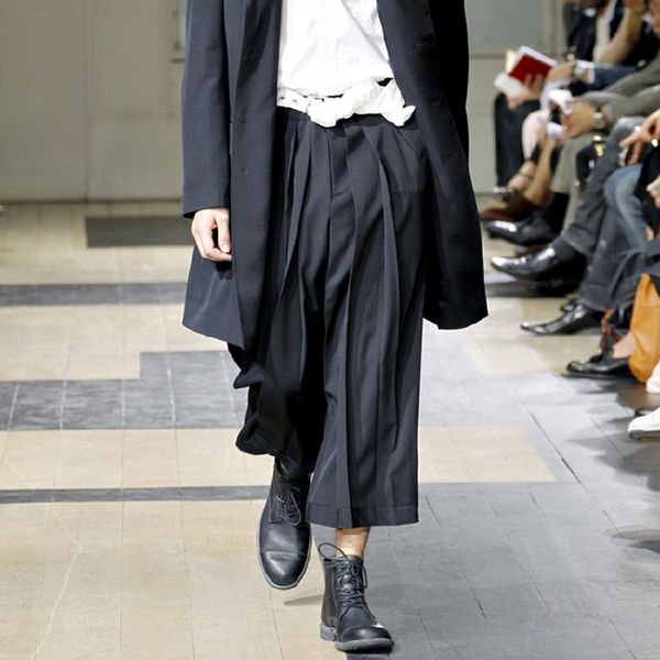 

2021 Homemade New Men Casual Runway Pants Custom Style. S-6xl!! IR5J, Black