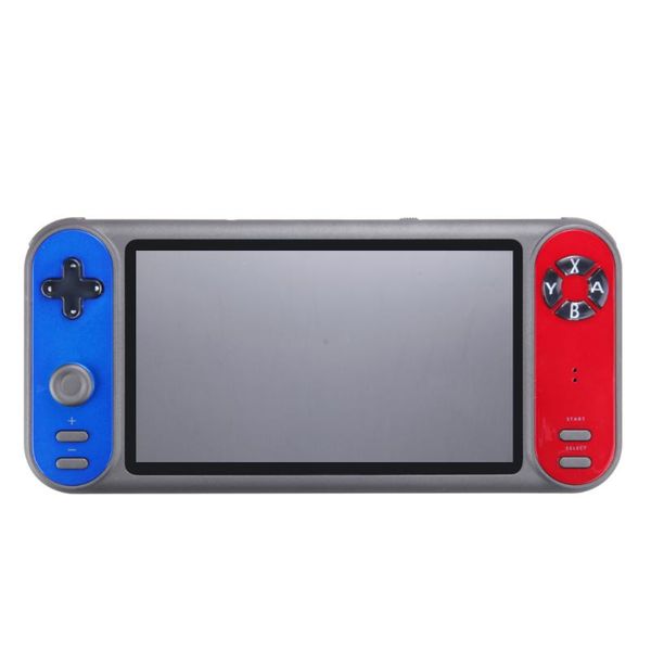 

coolbaby rs-17 мини ретро игровая приставка 8 гб 1200+ игры 7 дюймов hd arcade handheld game console совместимо с 36 языками